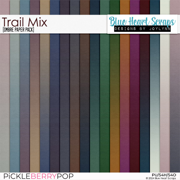 Trail Mix Ombre Paper Pack