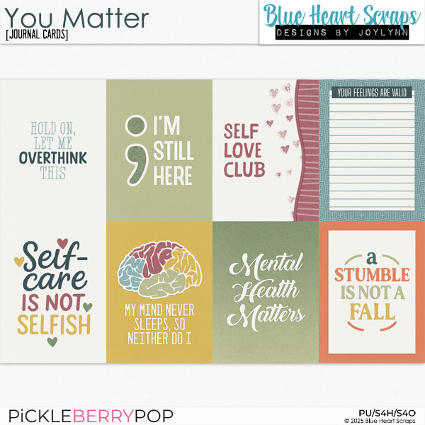 You Matter Journal Cards