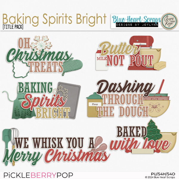 Baking Spirits Bright Titles