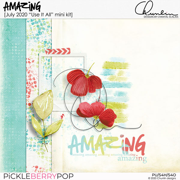 Amazing - July Use It All mini kit