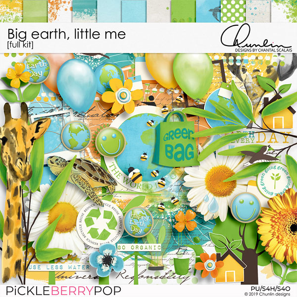 Big earth, little me - full kit