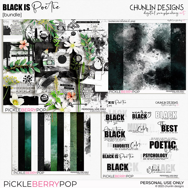 Black is poetic - bundle