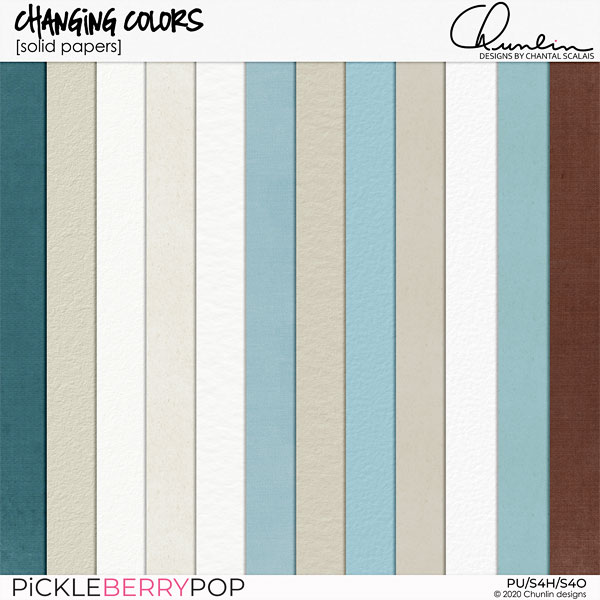 Changing colors - solid papers