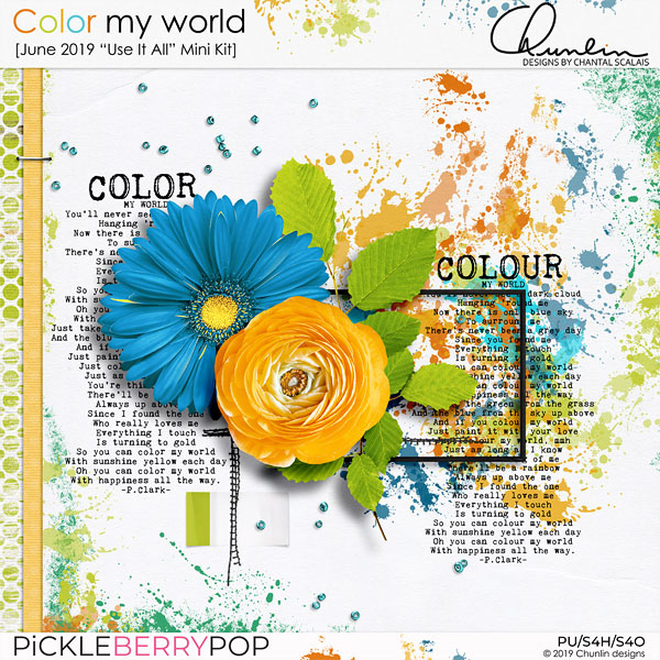 Color my world - mini kit