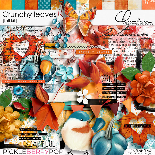 Crunchy leaves - full kit