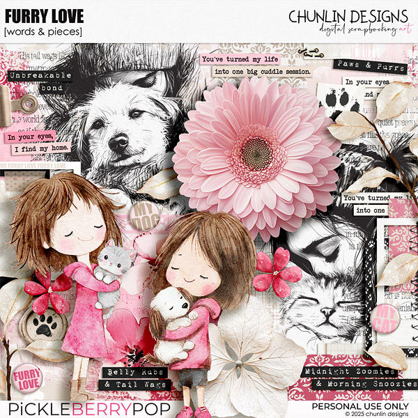 Furry Love - words & pieces