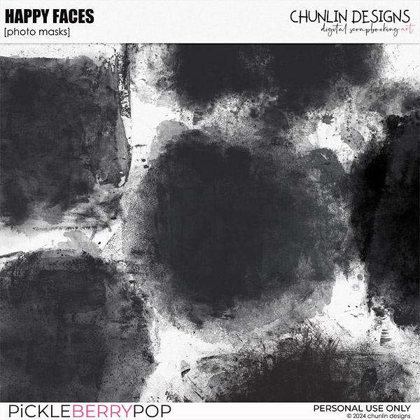 Happy faces - photo masks