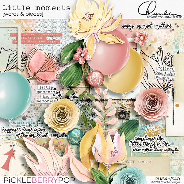 Little moments - words & pieces