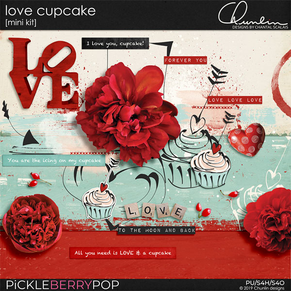 Love cupcake - mini kit