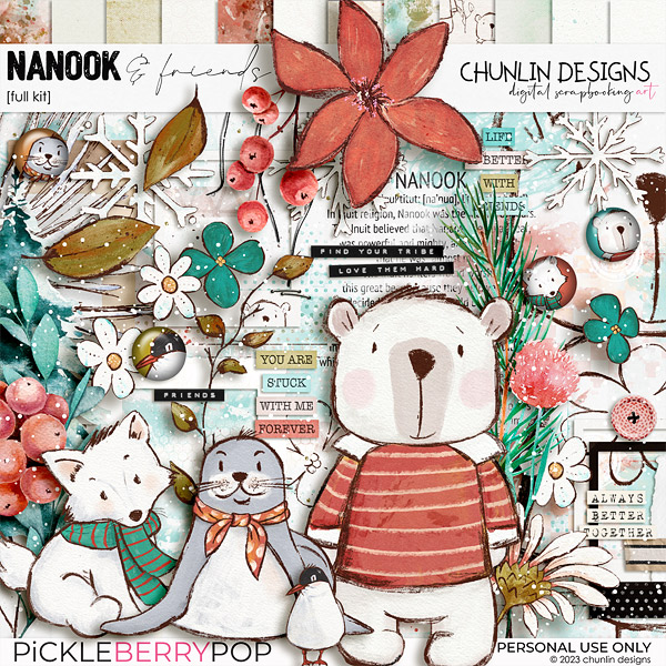 Nanook & friends- full kit