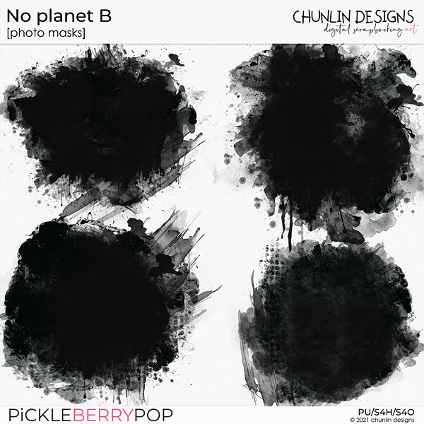 No planet B- photo masks 