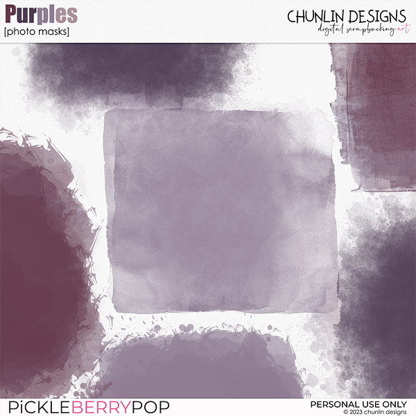 Purples - photo masks