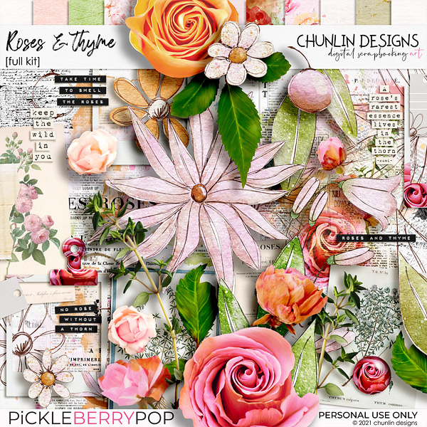 Roses & thyme - full kit