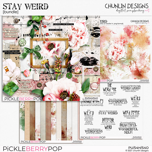 Stay weird - bundle