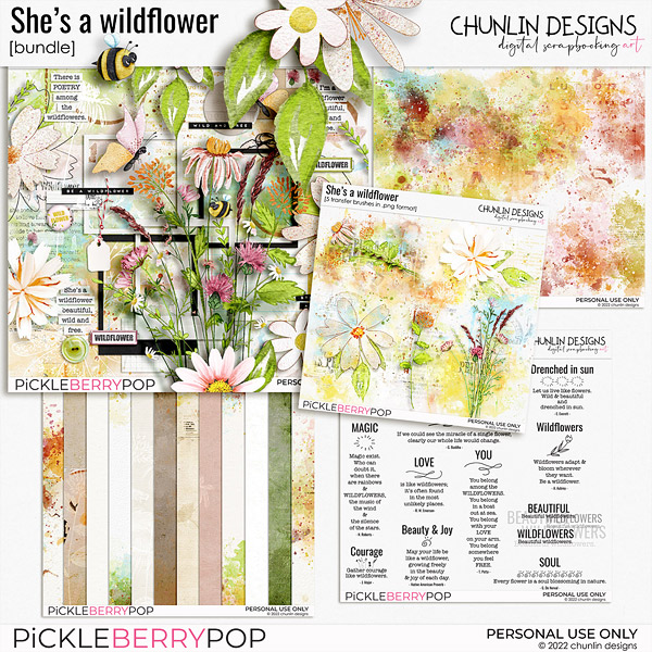 She's a wildflower - bundle