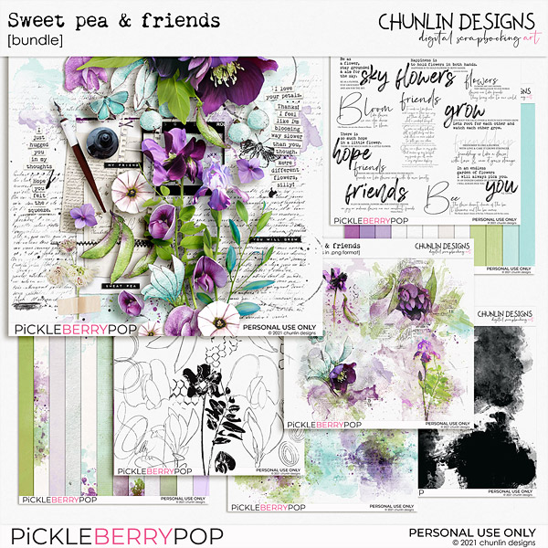 Sweet pea & friends - bundle 