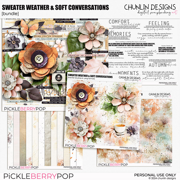 Sweater weather & soft conversations - bundle