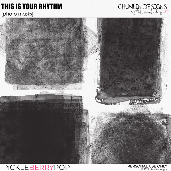 This Is Your Rhythm - photo masks
