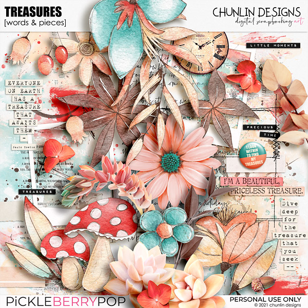 Treasures - words & pieces