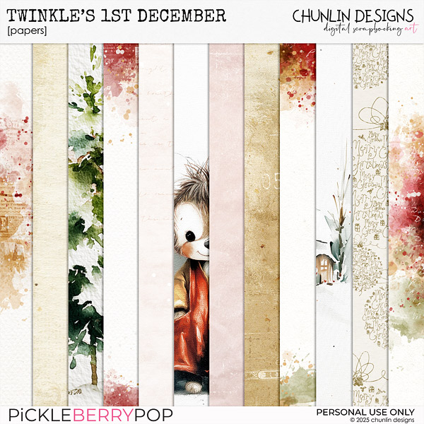 Twinkle's 1st December - papers