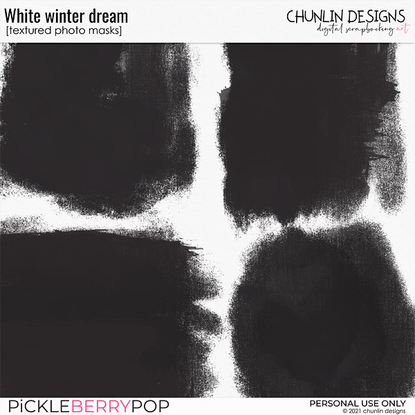 White winter dream - photo masks