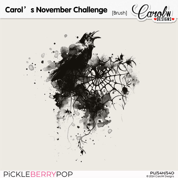 Carol's November Brush Challenge