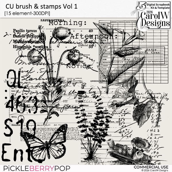 CU Brush & Stamp Vol 1