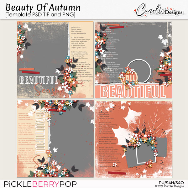 Beauty Of Autumn-Templates