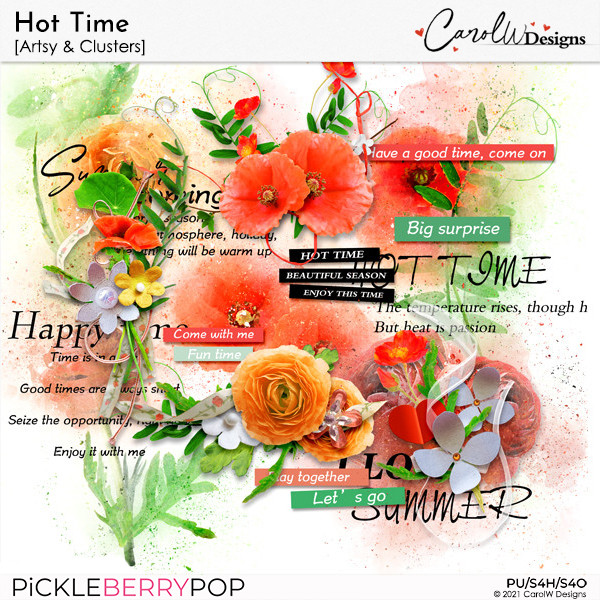 Hot Time-Artsy & Clusters