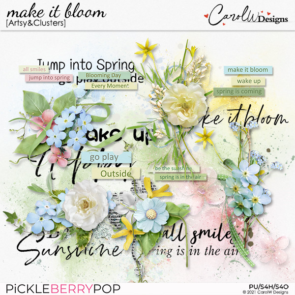 Make it bloom-Artsy&Cluster