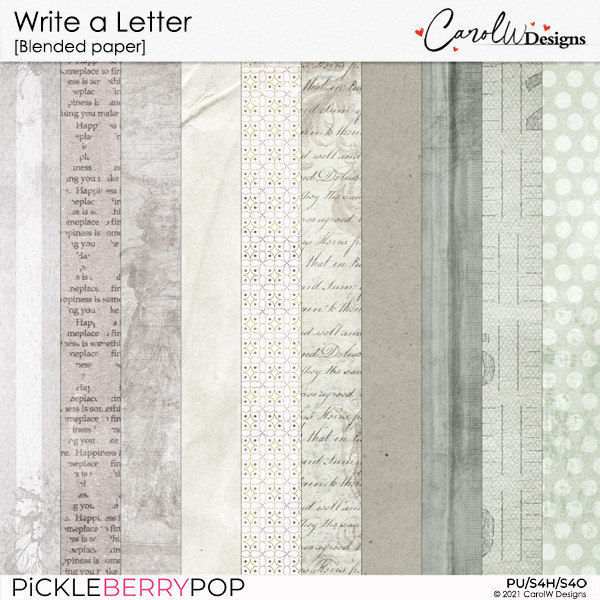 Write a Letter-Blended paper