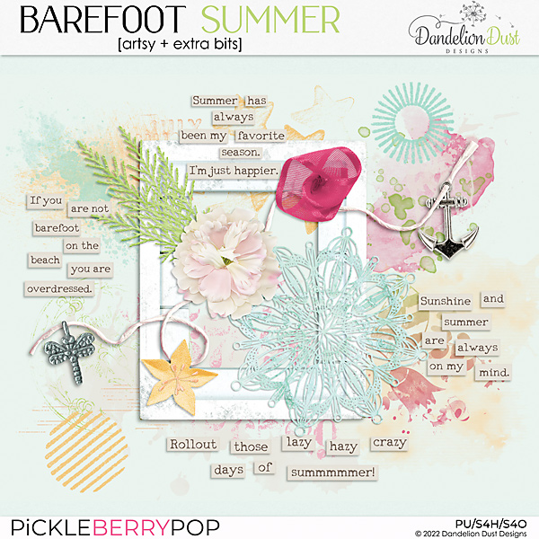 Barefoot Summer: Artsy Bits