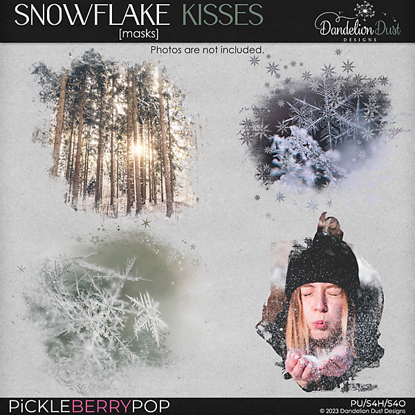 Snowflake Kisses: Masks