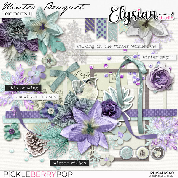 Winter Bouquet : Element Pack No.1