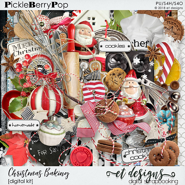 Christmas Baking kit & ornaments & labels