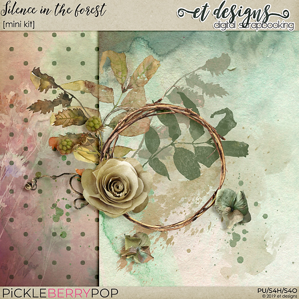 Silence in the Forest Mini Kit by et designs