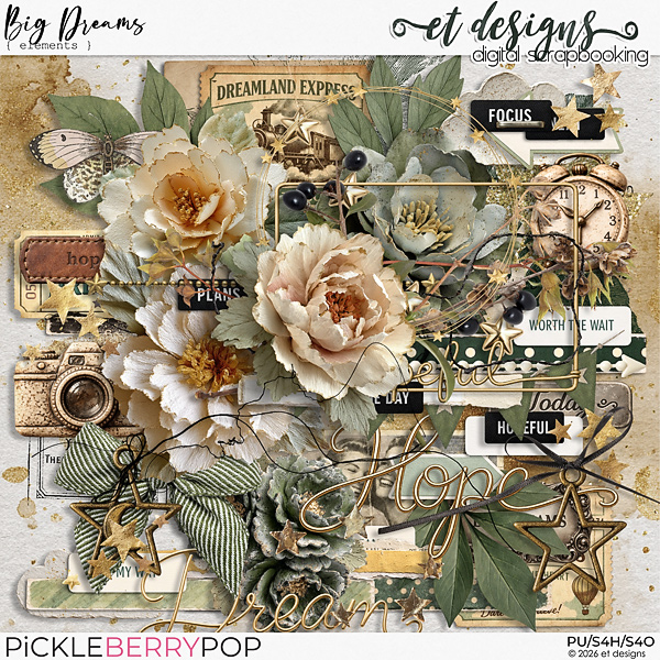 Big Dreams Elements by et designs