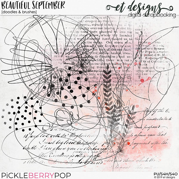 Beautiful September Doodles & Brushes