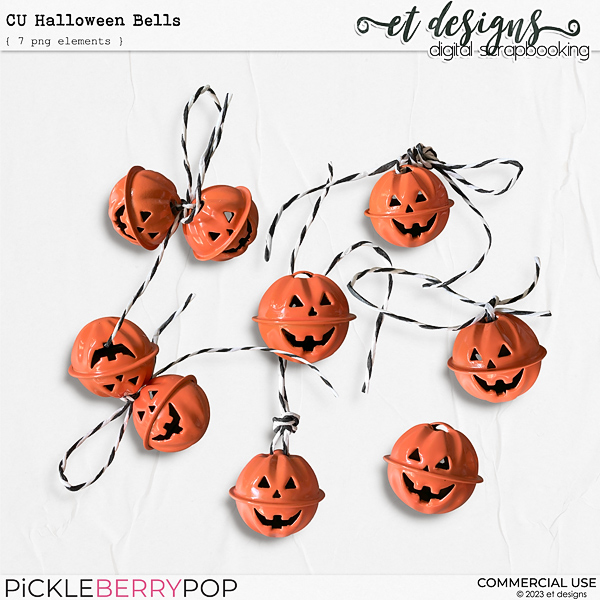 CU Halloween Bells by et designs