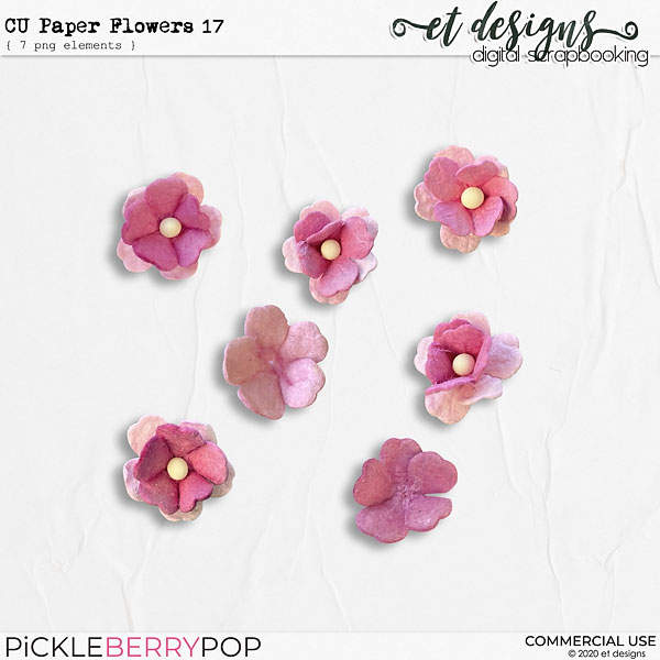 CU Paper Flowers vol.17