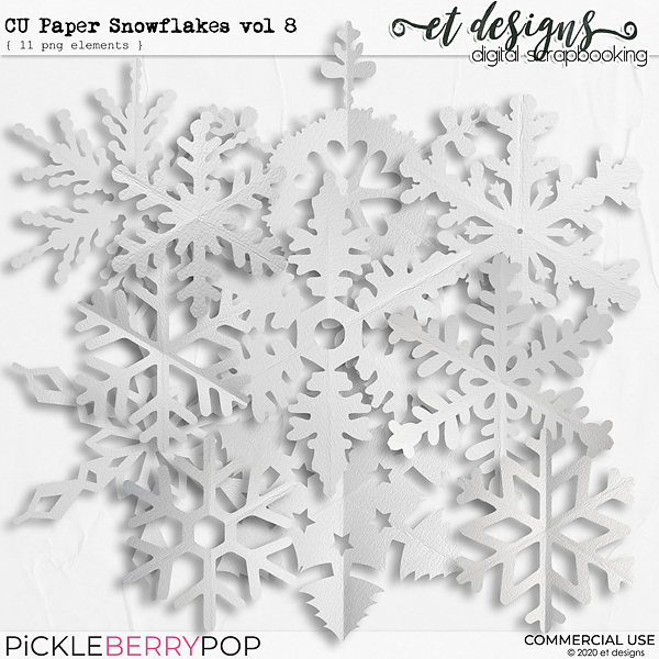 CU Paper Snowflakes vol.8