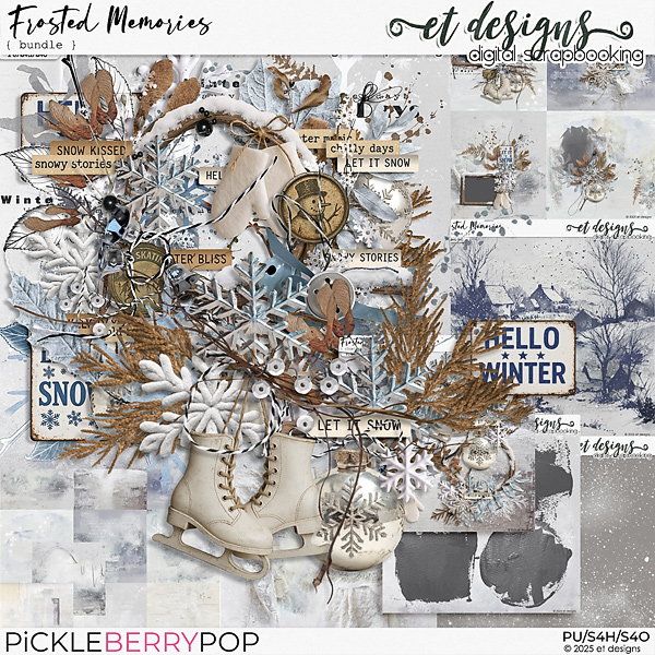 Frosted Memories Bundle by et designs