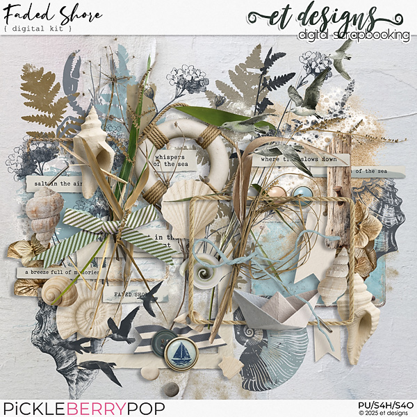 Faded Shore Kit by et designs