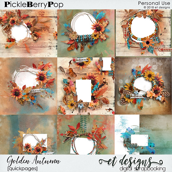 Golden Autumn Quickpages