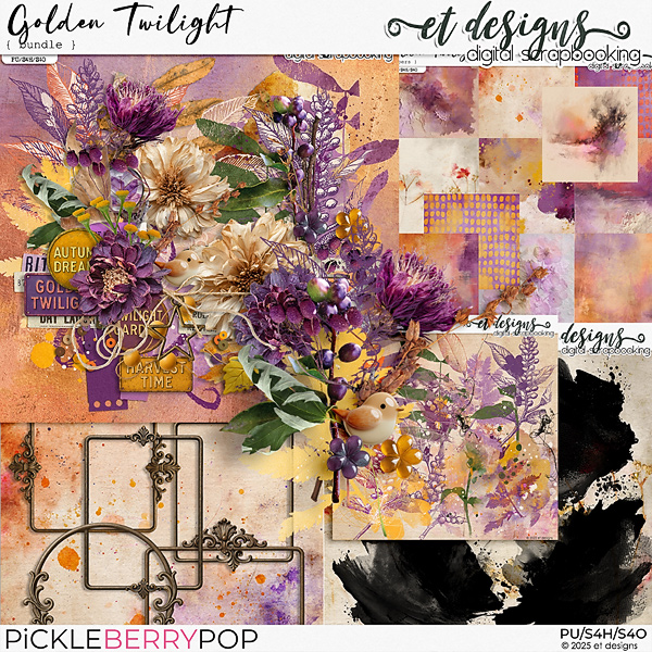 Golden Twilight Bundle by et designs