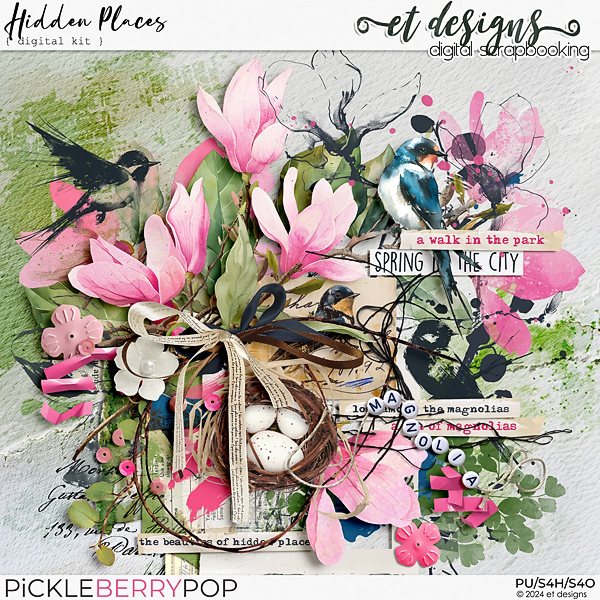 Hidden Places Kit by et designs