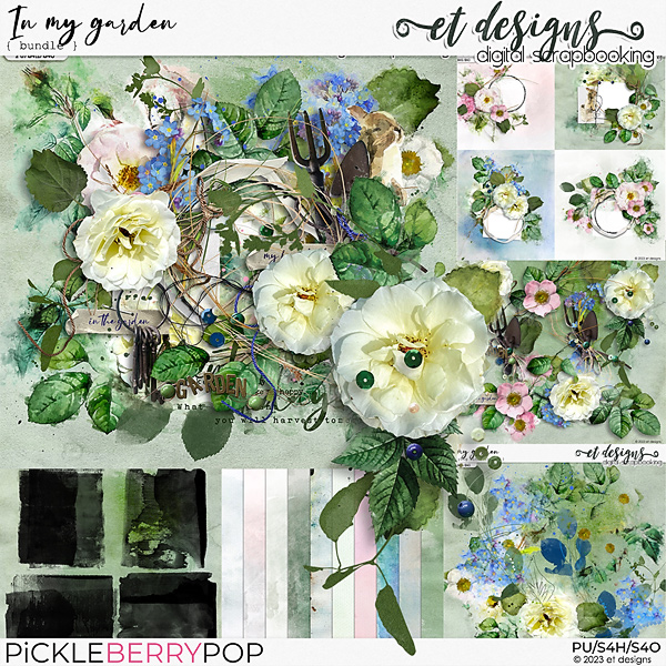 In my Garden Bundle by et designs