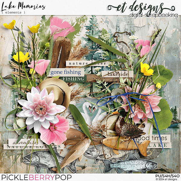 Lake Memories Elements by et designs