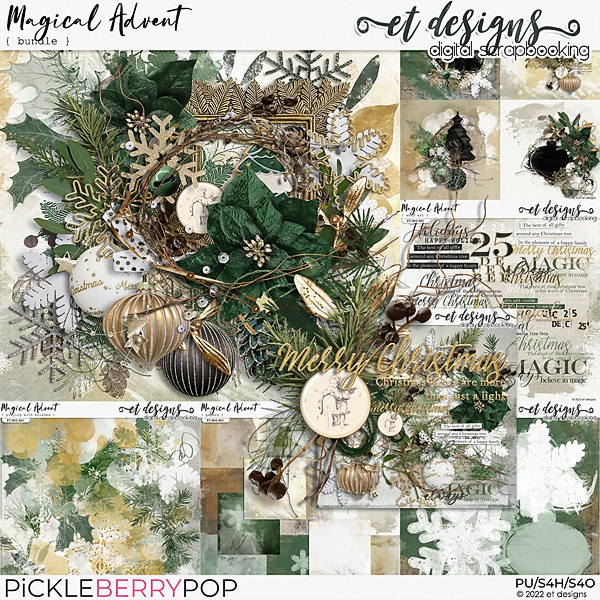 Magical Advent Bundle by et designs