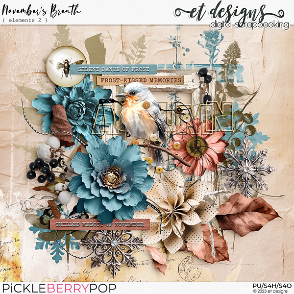 November's Breath Elements 2 by et designs